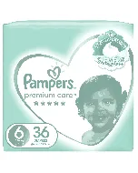 Pampers Baby Diapers Premium Care Mega (6) 36*2 C
