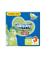 Babyjoy Baby Diapers Pants Jumbo Box (3) 96*1 P