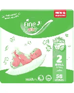 Fine Baby Diaper Jumbo (2) 58*6 Pk