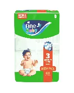 Fine Baby Diaper Mega (3) 82/68*4 Pk