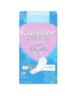 Carefree Normal Cotton Pantyliners 34P 12C