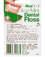 Aloedent Dental Floss Aloe Mint Beeswax 30 Metre