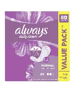 Always Daily Liner Fresh Scent Comfort Protect Normal 80*4C