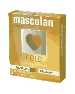 Masculan Condom Gold Luxury Edition 3 P * 16 C