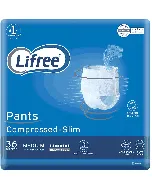 Lifree Adult Diaper Pants Mega Heavy Flow Medium 36*2 C