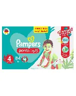 Pampers Baby Diapers Pants Jumbo Box (4) 84P
