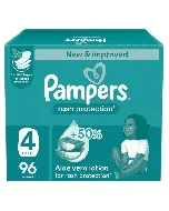 Pampers Baby Diapers Jumbo Box (4) 96 P