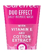 Carefree Intimate Wash Duo Effect Vitamin E And Cotton Extract 200 Ml 6C