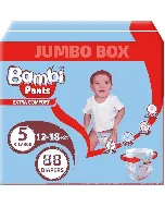 Sanita Bambi Baby Diaper Pants (5) (Xl 12-18 C)(5*88) Jumbo Box