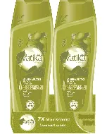 Vatika Hair Shampoo Olive And Hrenna Normal Hair 400 Ml*2P Offer Pack