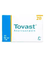 Tovast 20 Mg Tablet 30P 84 C