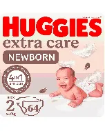 Huggies Baby Diapers Extra Care (2) 64*2C