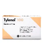 Tylenol 100 Mg Suppository 10P