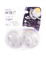 Avent Baby Silicone Soother Ultra Air Night 6-18 Months Girl 2P