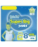 Babyjoy Baby Diapers Pants Jumbo (8) 20*3 C