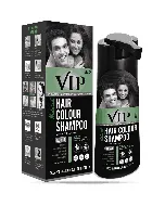 Vip Hair Color Shampoo 5 In 1 Black 180 Ml