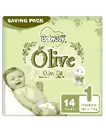 Babyjoy Baby Diapers Olive Premium Savings (1) 14*8 C