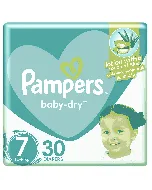 Pampers Baby Diapers Mega (7) 15+ C 30*4 C