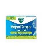 Vicks Vapodrops Lozenges Honey Lemon Menthol 16 P