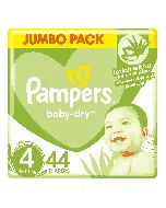 Pampers Baby Diapers Jumbo (4) 7-18 C 44*3 C