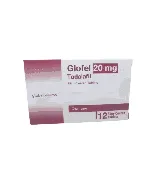 Glofel 20 Mg Tablet 12P