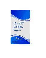 Diva D Vitamin D3 50000 Iu Capsule 8P