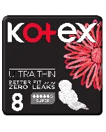 Kotex Female Napkins Ultrathin With Winges Super 8 P 16 C