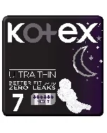 Kotex Female Napkins Ultrathin With Winges Night 7 P 14 C