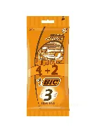 Bic 3 Disposable Razor Sensitive For Women 4+2 P