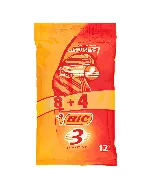 Bic 3 Disposable Razor Sensitive For Women 8+4 P