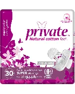 Private Female Napkins With Winges Maxi Super 30*6 C