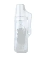 4U Baby Glass Feeding Bottle With One Handle 240 Ml 900016