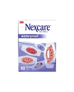 3M Nexcare Water Proof Kids One Size 12 Hour 10 P