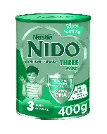 Nido Baby Milk Powdder (3) Plus (Green) From 3 To 5 Years 400 Gm 24 C