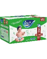 Fine Baby Diaper Jumbo Double (3) 104 P Box