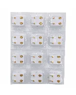 Caflon Gold Medical Earrings (Various Shapes)