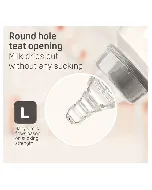 Pigeon Silicone Nipple Box 3P L
