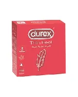 Durex Condom Feel Ultra Thin Sensi-Fit 3 P