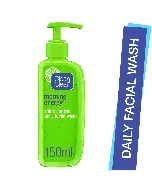 Clean & Clear Daily Facial Wash Shine Control Skin 150 Ml