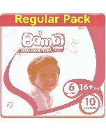 Sanita Bambi Baby Diapers Try Bag (6) 10-9*6 C