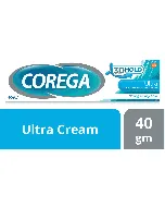 Corega Ultra Denture Fixative Cream 40 Gm