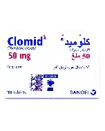 Clomid 50 Mg Tablet 10P