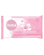 Dettol Wet Wipes Antiseptic Skin Care 10 Pcs