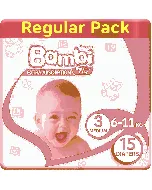 Sanita Bambi Baby Diapers Try Bag (3) 15-12*6 C