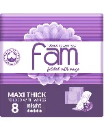 Fam Female Napkins With Wings Folded Compressed Night 8*12 C