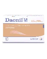 Daonil M 2.5/500 Mg Tablet 30