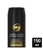 Axe Deodorant Spray Gold Temptation 150 Ml