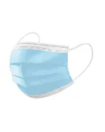 Face Mask Ear Loop 3 Layers Blue 50 P * 40 C