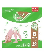 Fine Baby Diaper Economy (6) 20*8 Pk