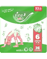 Fine Baby Diaper Jumbo (6) 36*6 Pk